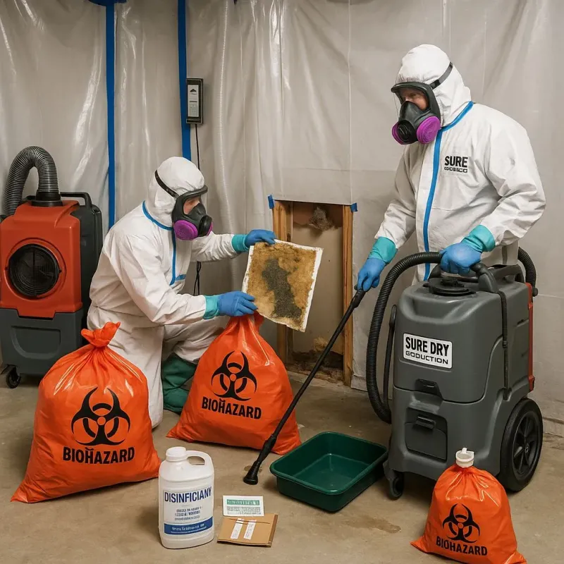Contaminated Water Handling Protocols process in Ballwin, MO